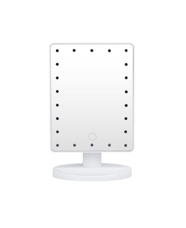 Glamour Makeup Mirror - White